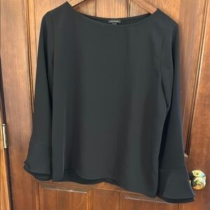 Black Long Sleeve Top from Ann Taylor